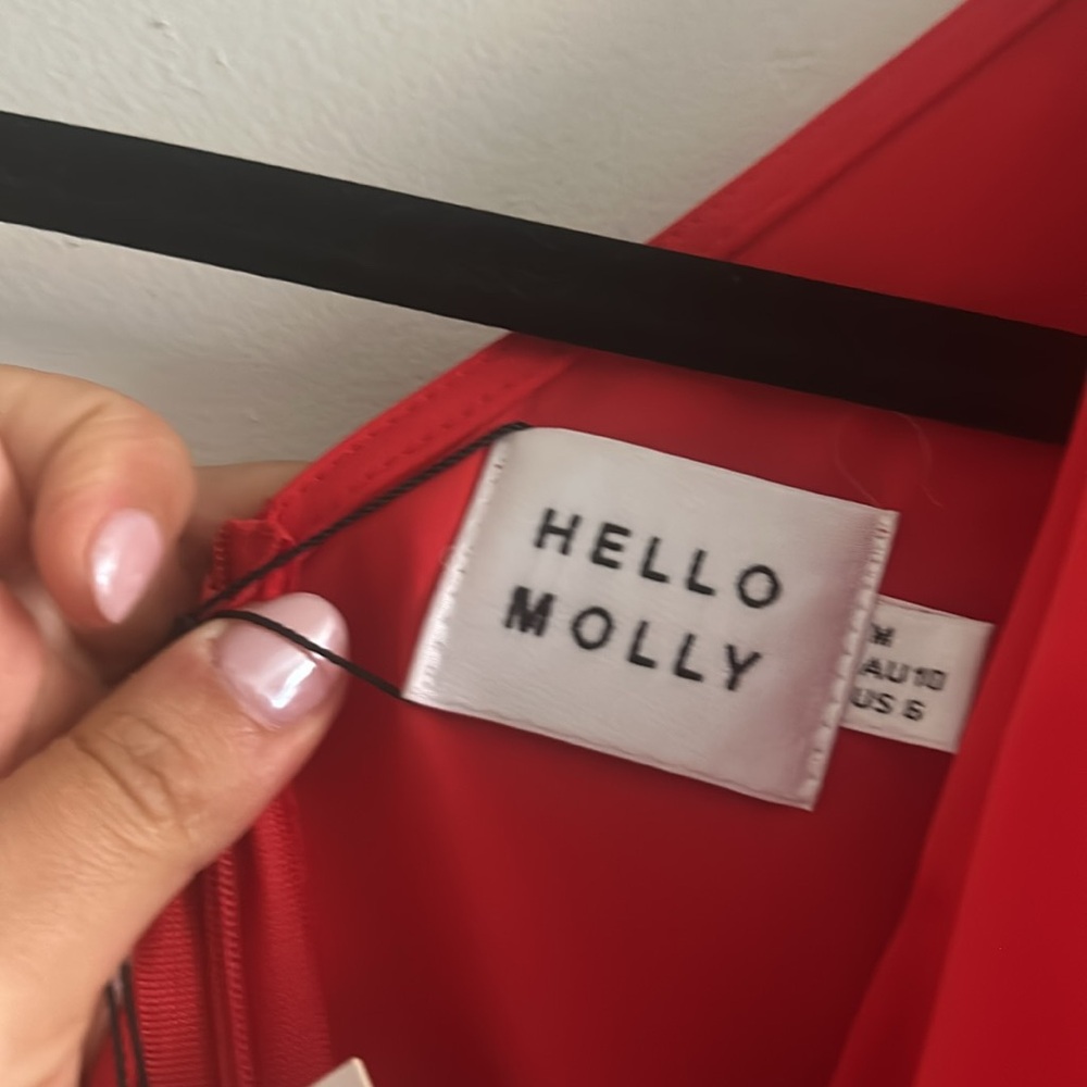 Unworn Hello Molly Mini Ruched Dress - Picture 3 of 5